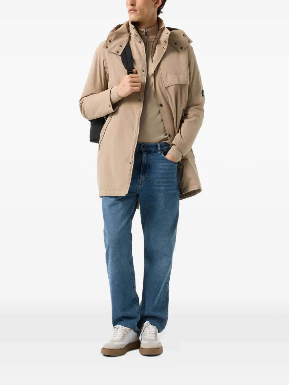 BOGNER Franky hooded parka Beige
