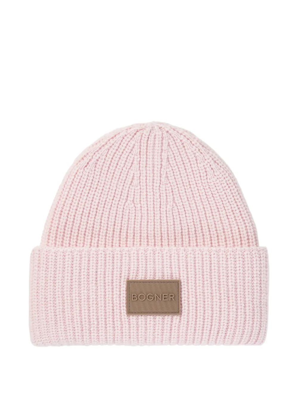 Bogner Kids Berretto Larahk a coste con logo - Rosa