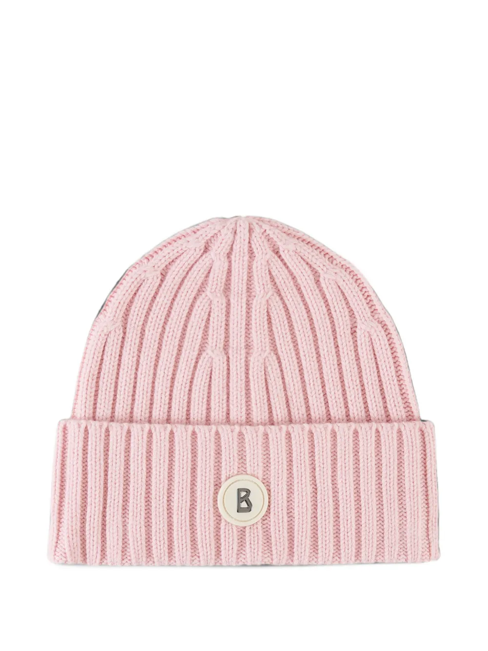 BOGNER Bony logo-patch beanie hat Roze