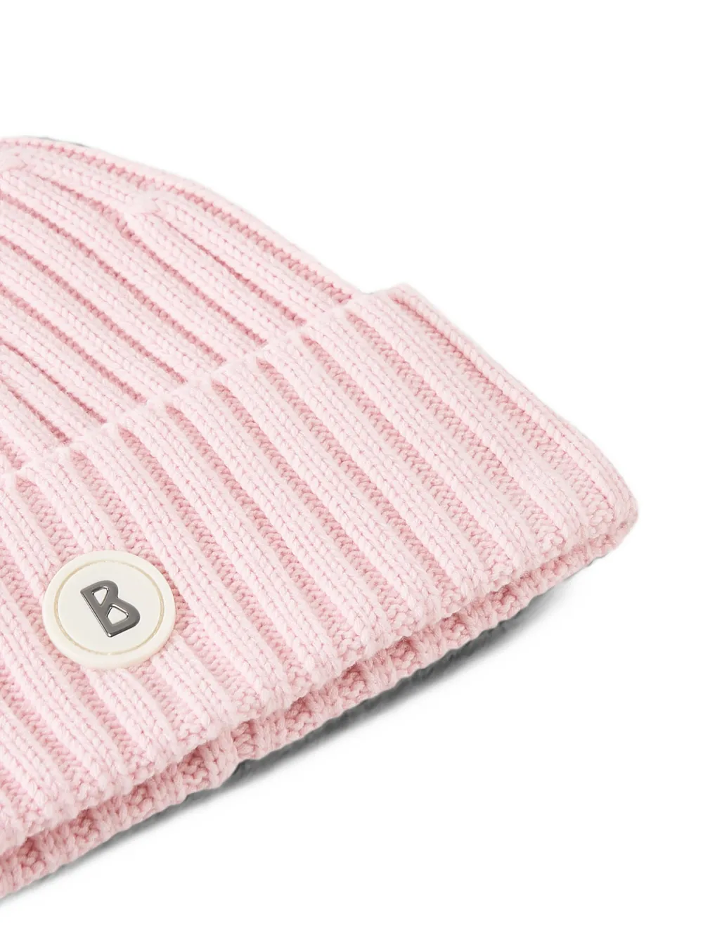 BOGNER Bony logo-patch beanie hat Roze