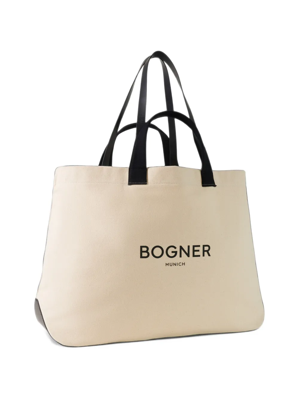 BOGNER Curio Ambre logo-print tote bag Beige