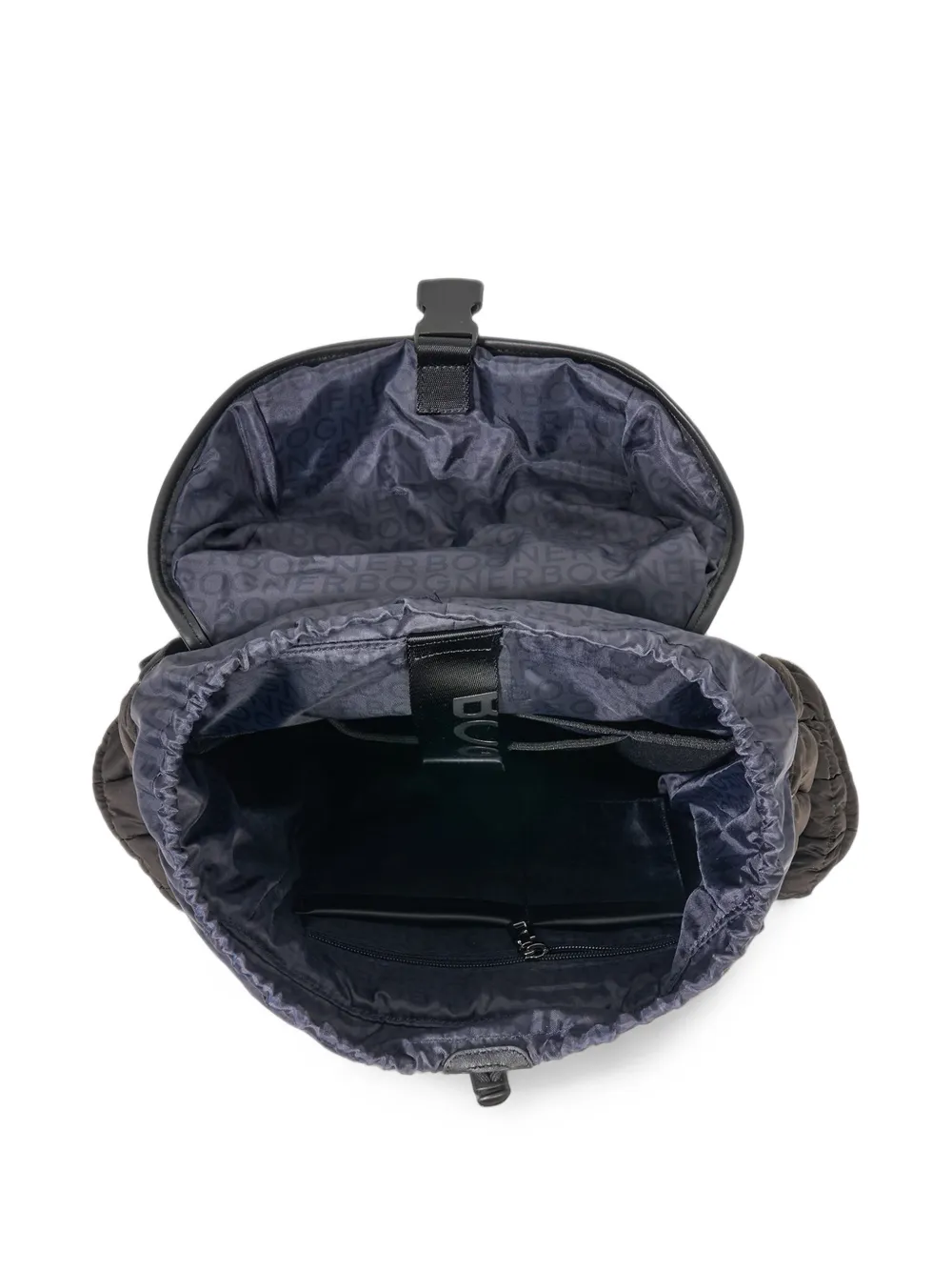 BOGNER Thyon Aaron quilted backpack Zwart