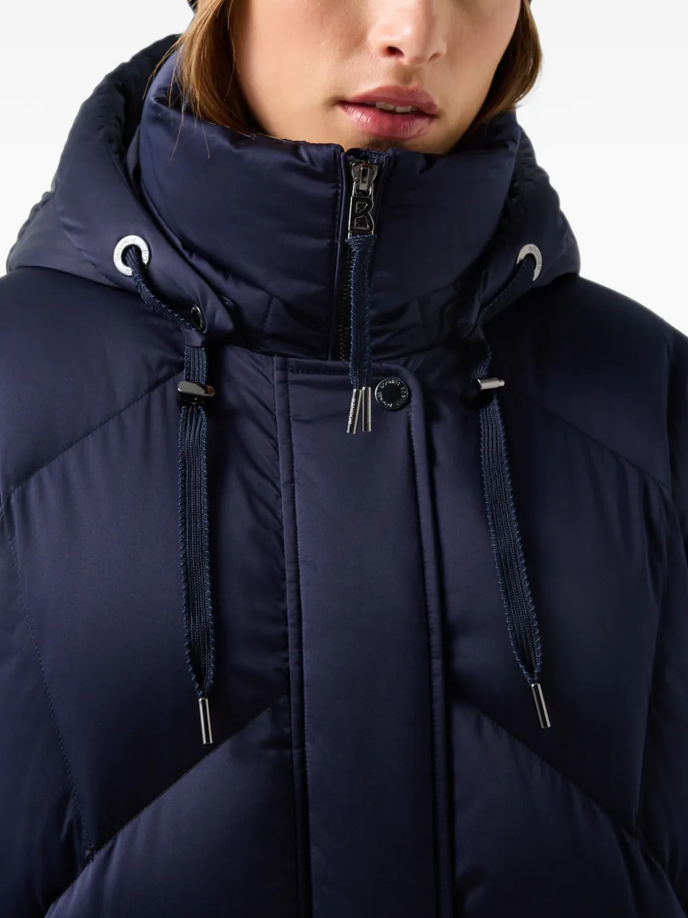 BOGNER Ginny gewatteerde jas met capuchon Blauw