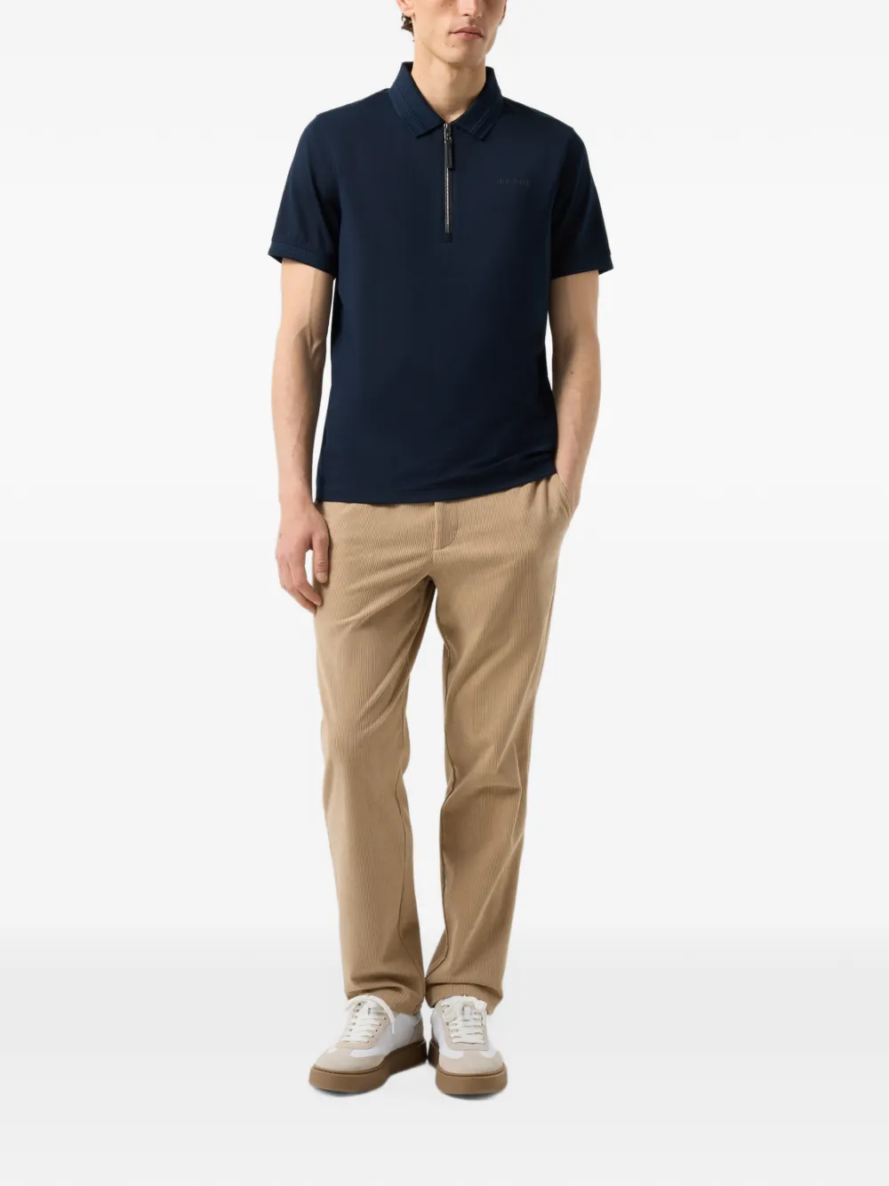 BOGNER Timo piqué polo shirt Blauw