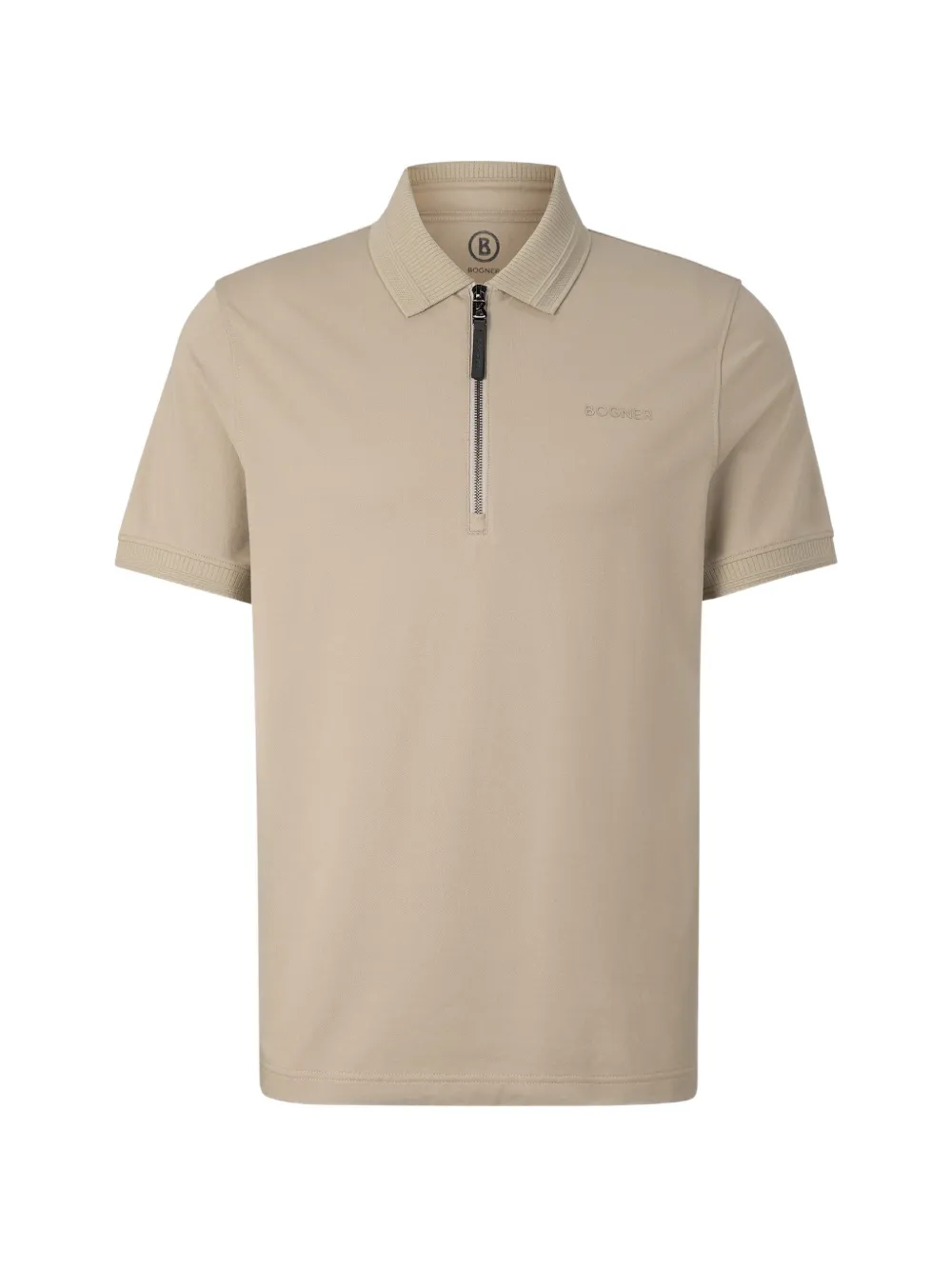 BOGNER Timo piqué polo shirt Beige