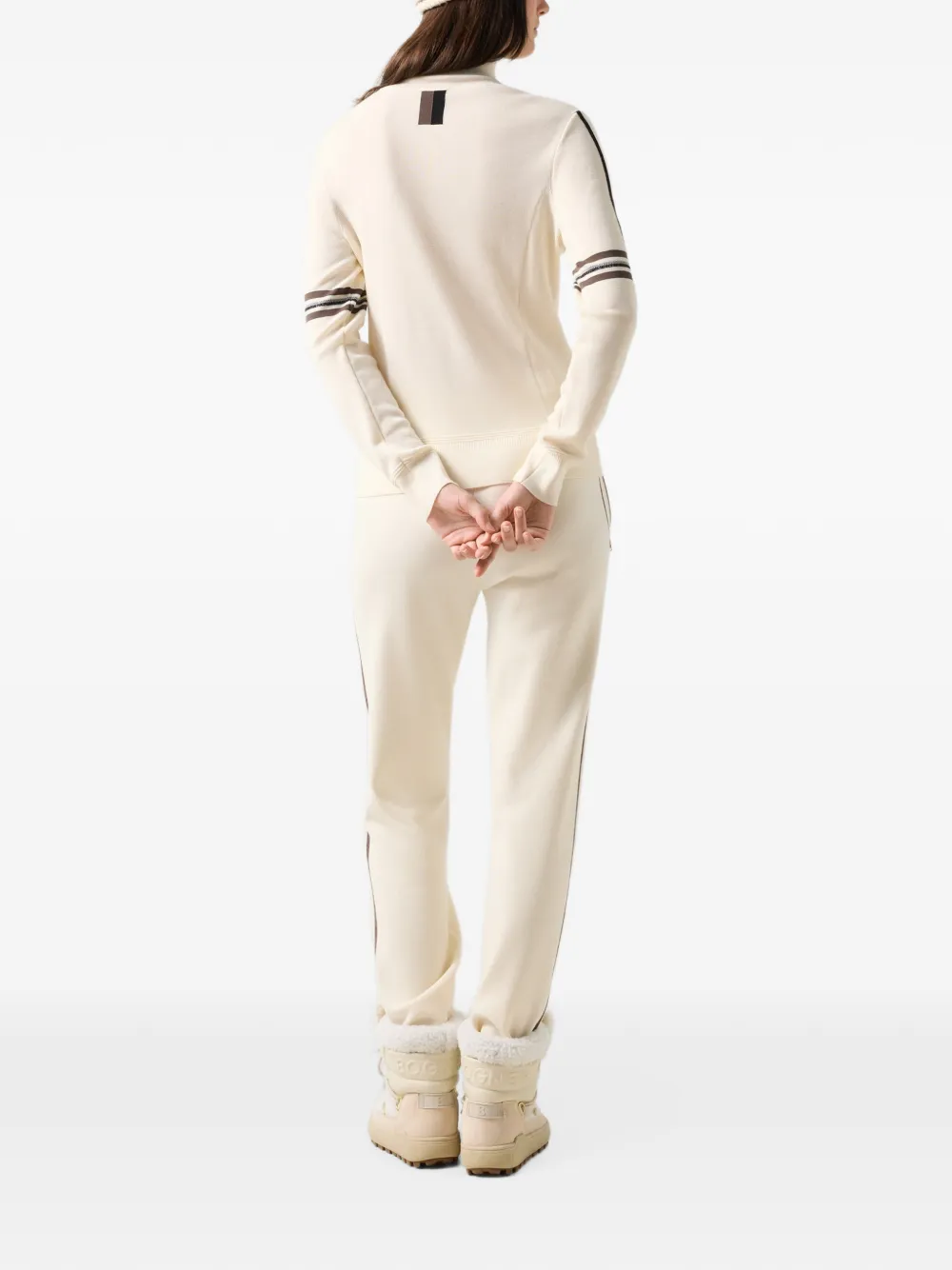 BOGNER Louise coltrui met streepdetail Beige