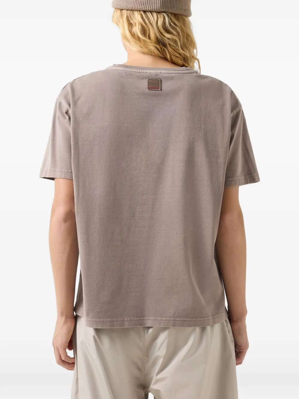 BOGNER FIRE+ICE Cara slogan-print T-shirt Beige