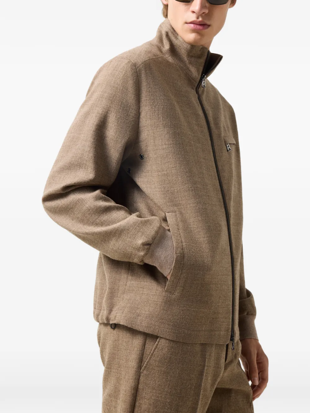 BOGNER Milan virgin wool jacket Bruin