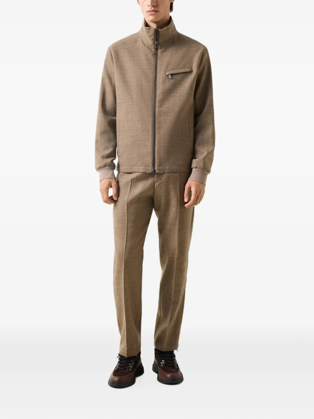 BOGNER Milan virgin wool jacket Bruin