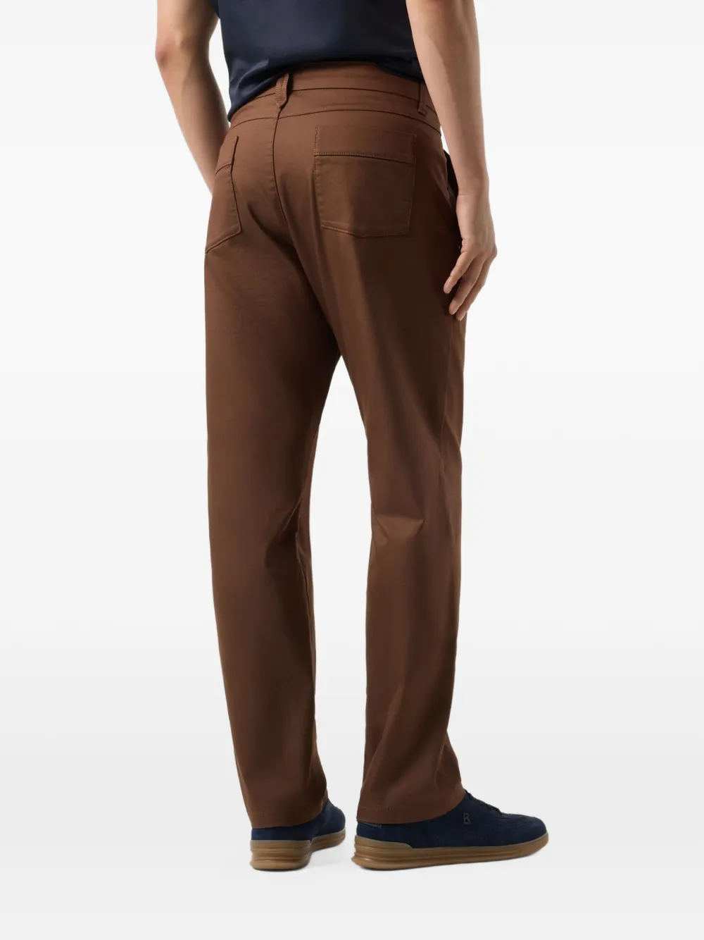 BOGNER Riley casual chino trousers Bruin