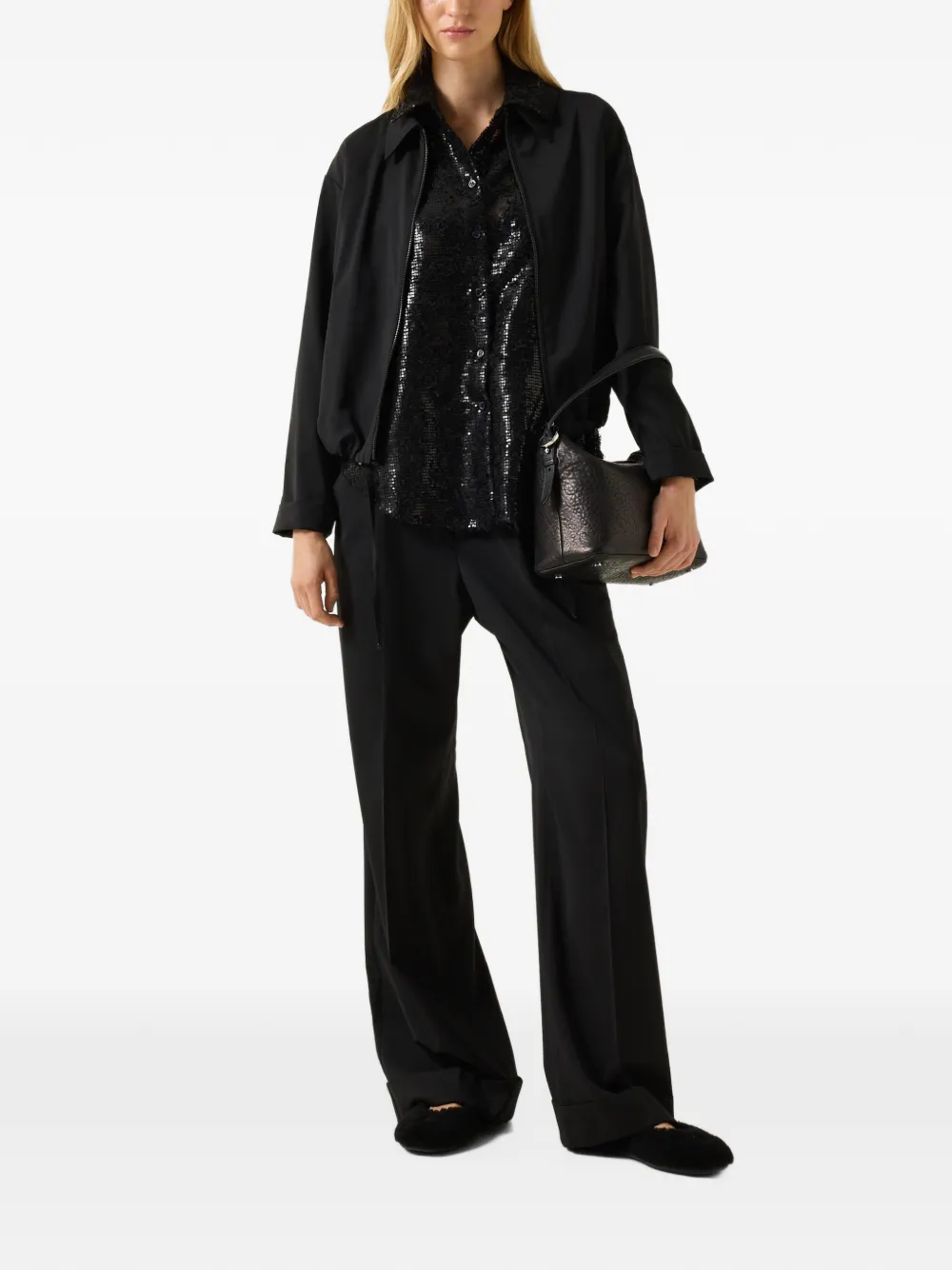 BOGNER Florence sequined shirt Zwart