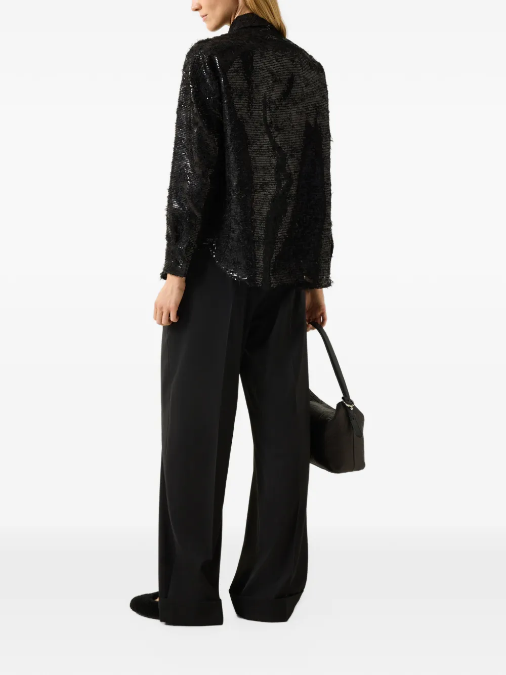 BOGNER Florence sequined shirt Zwart