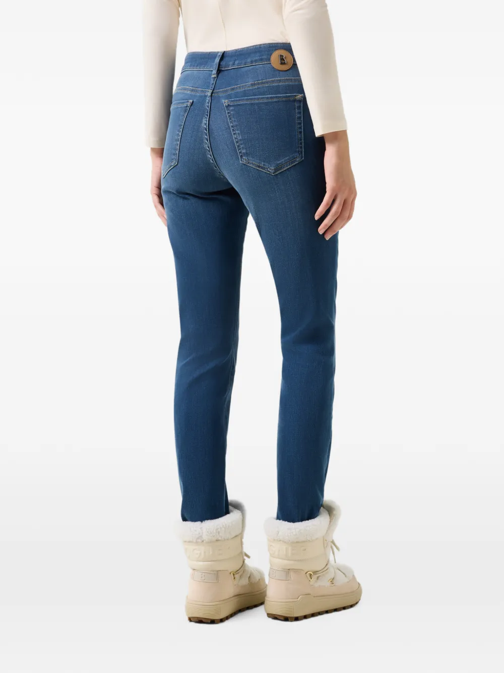 BOGNER Julie slim-fit jeans Blauw