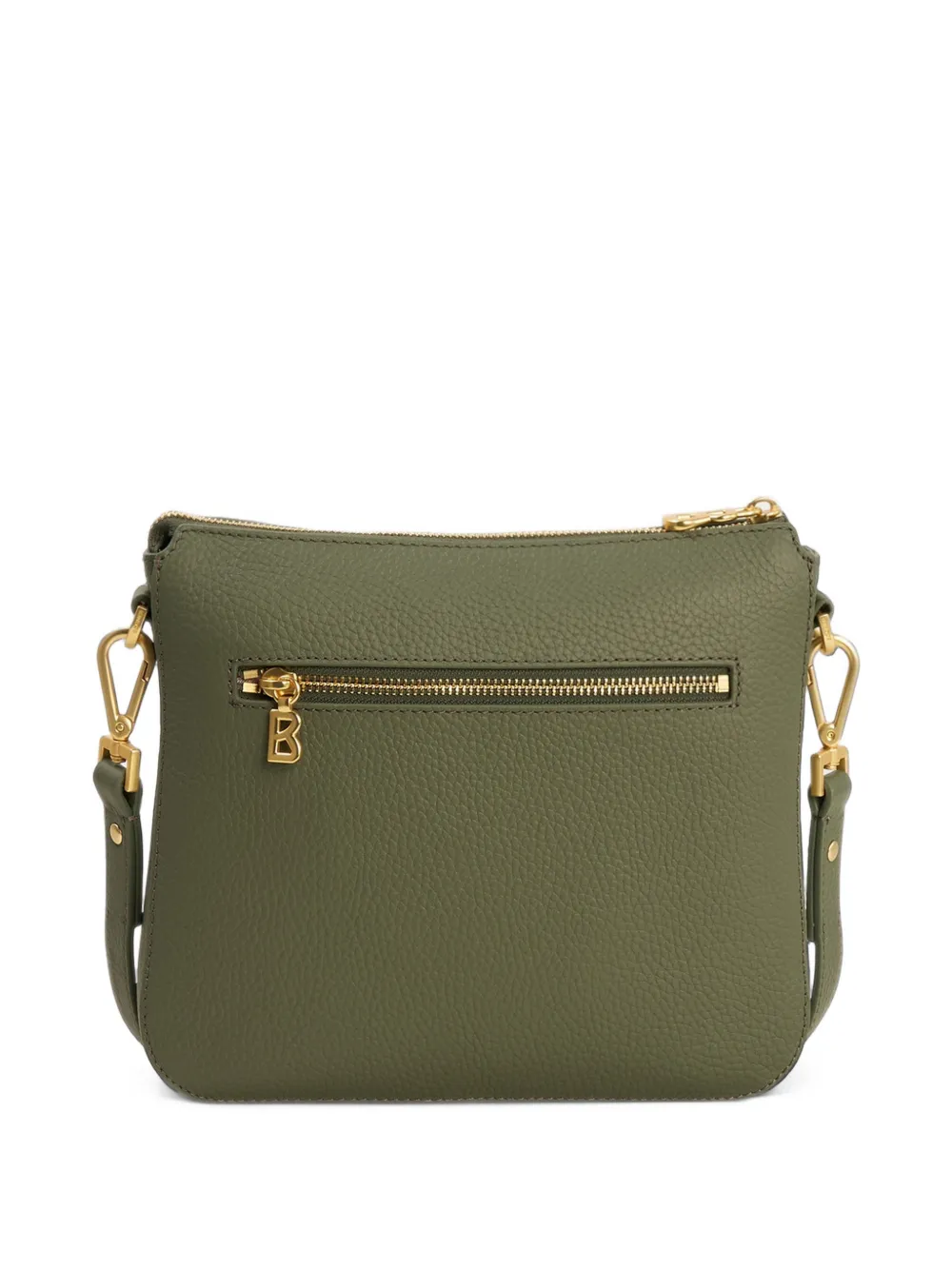 BOGNER Bozen Hedwig leather crossbody bag Groen