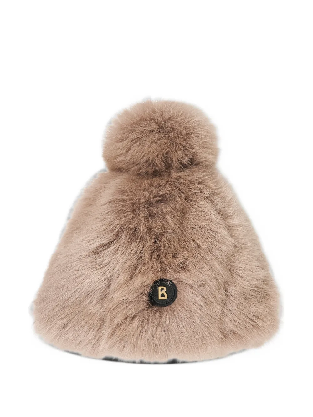 BOGNER Aria shearling pom-pom hat Bruin