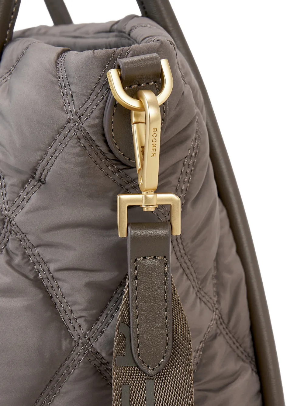 BOGNER Tirano Timea quilted tote bag Grijs