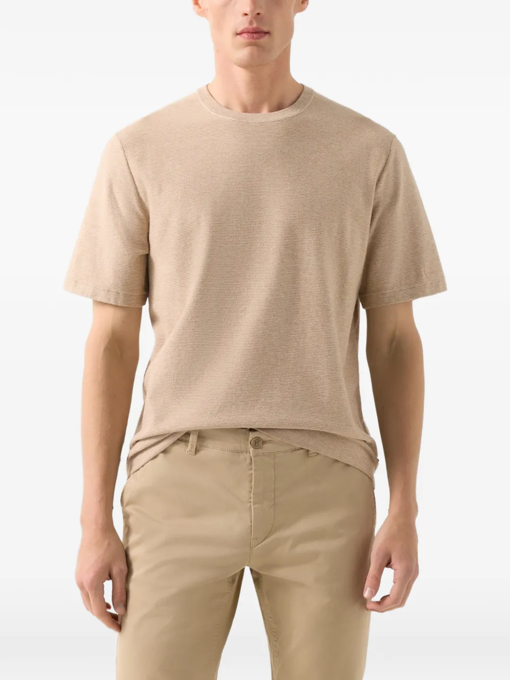 BOGNER Horton crew-neck sweater Beige