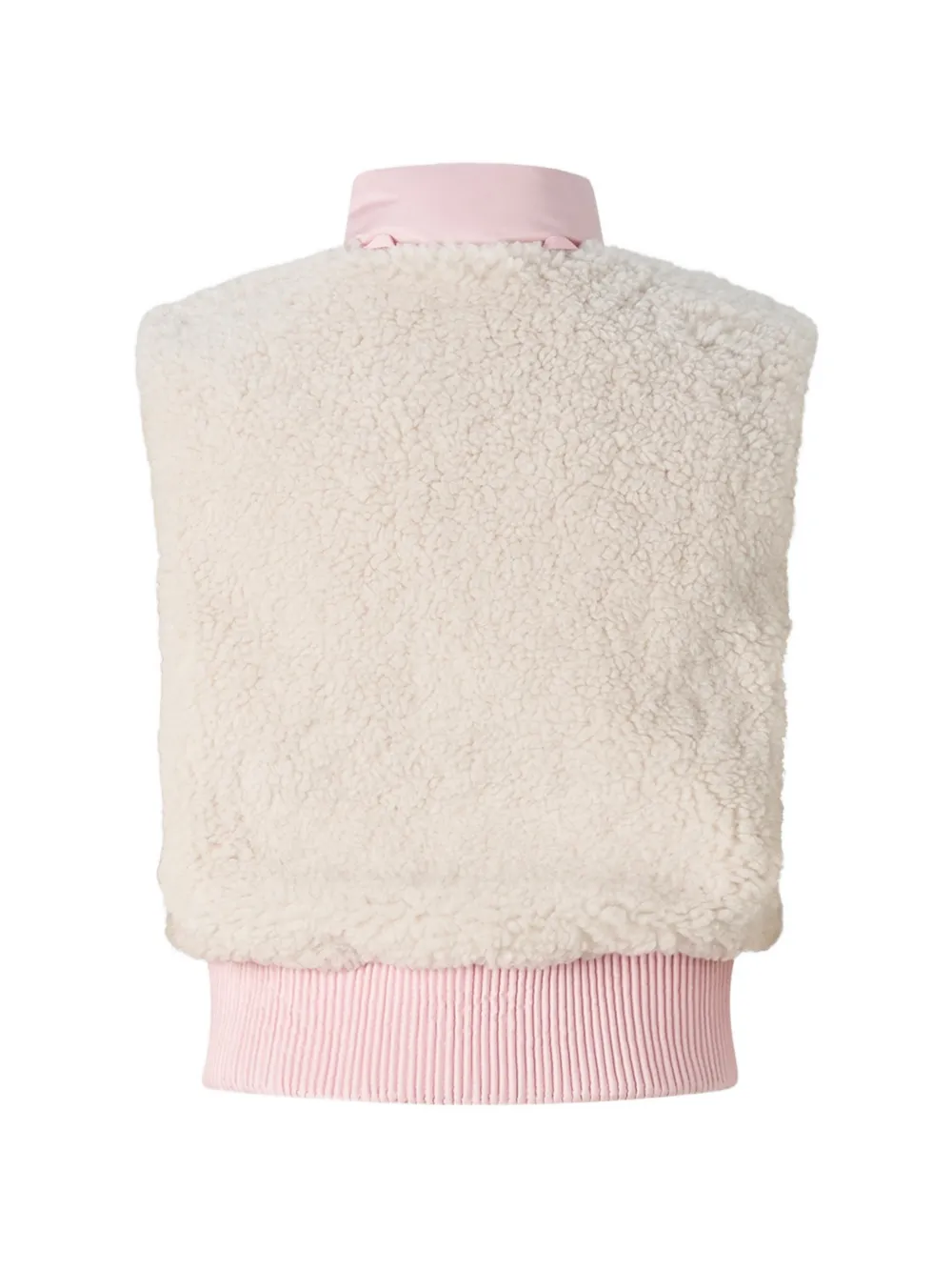 Bogner Kids Glitter layered two-in-one puffer jacket Roze