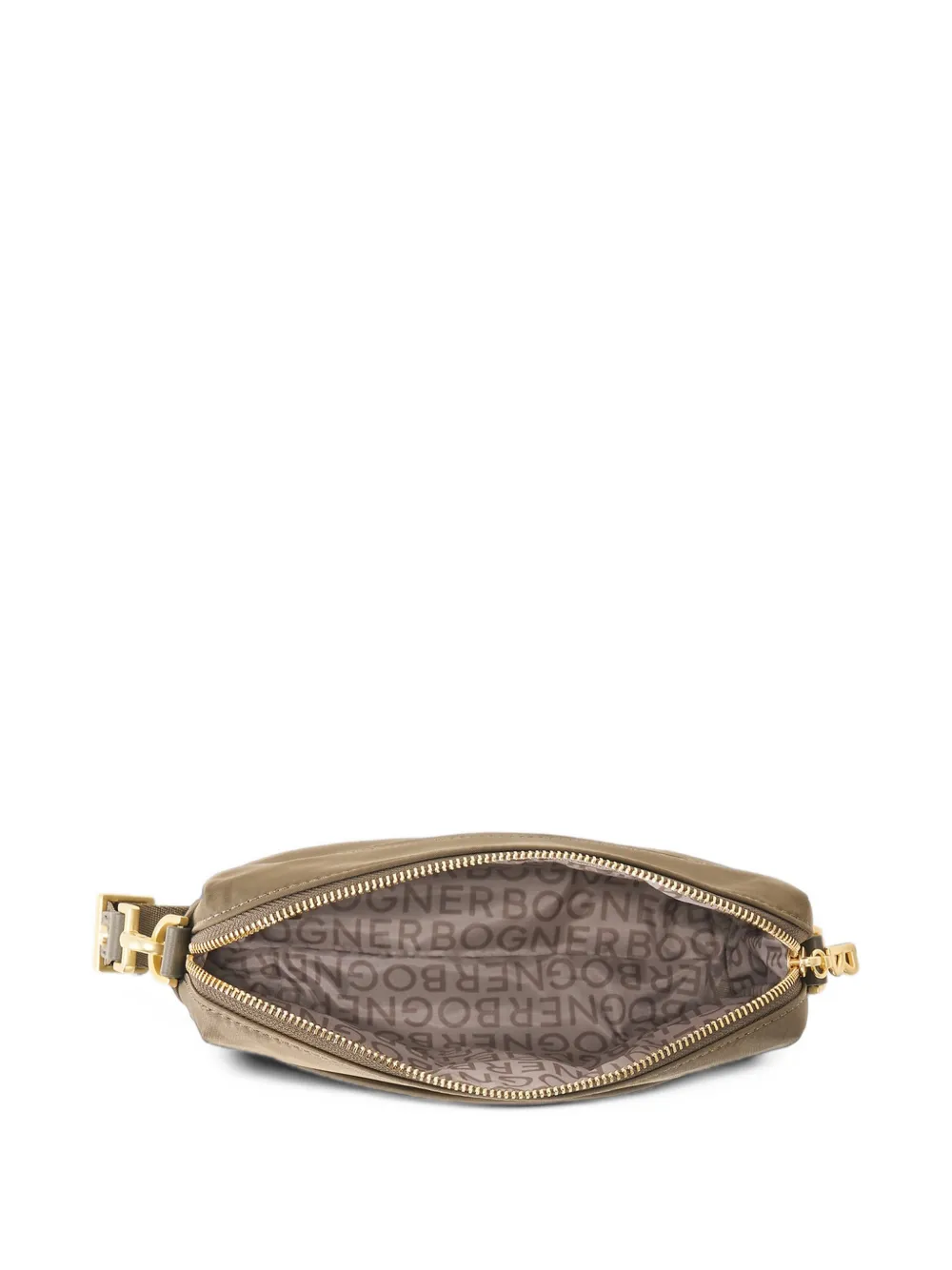 BOGNER Klosters Neve Sita logo-lettering shoulder bag Beige