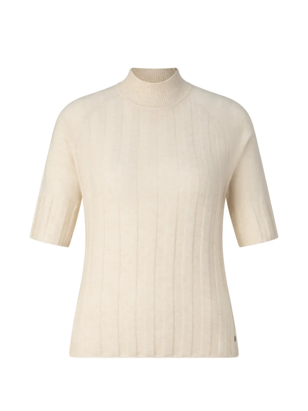 BOGNER Gerippter Strickpullover - Nude