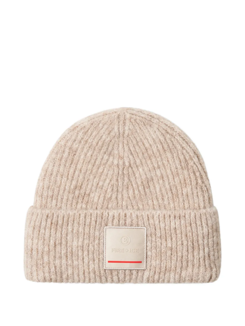 BOGNER FIRE+ICE Tuana muts met logo-patch Beige