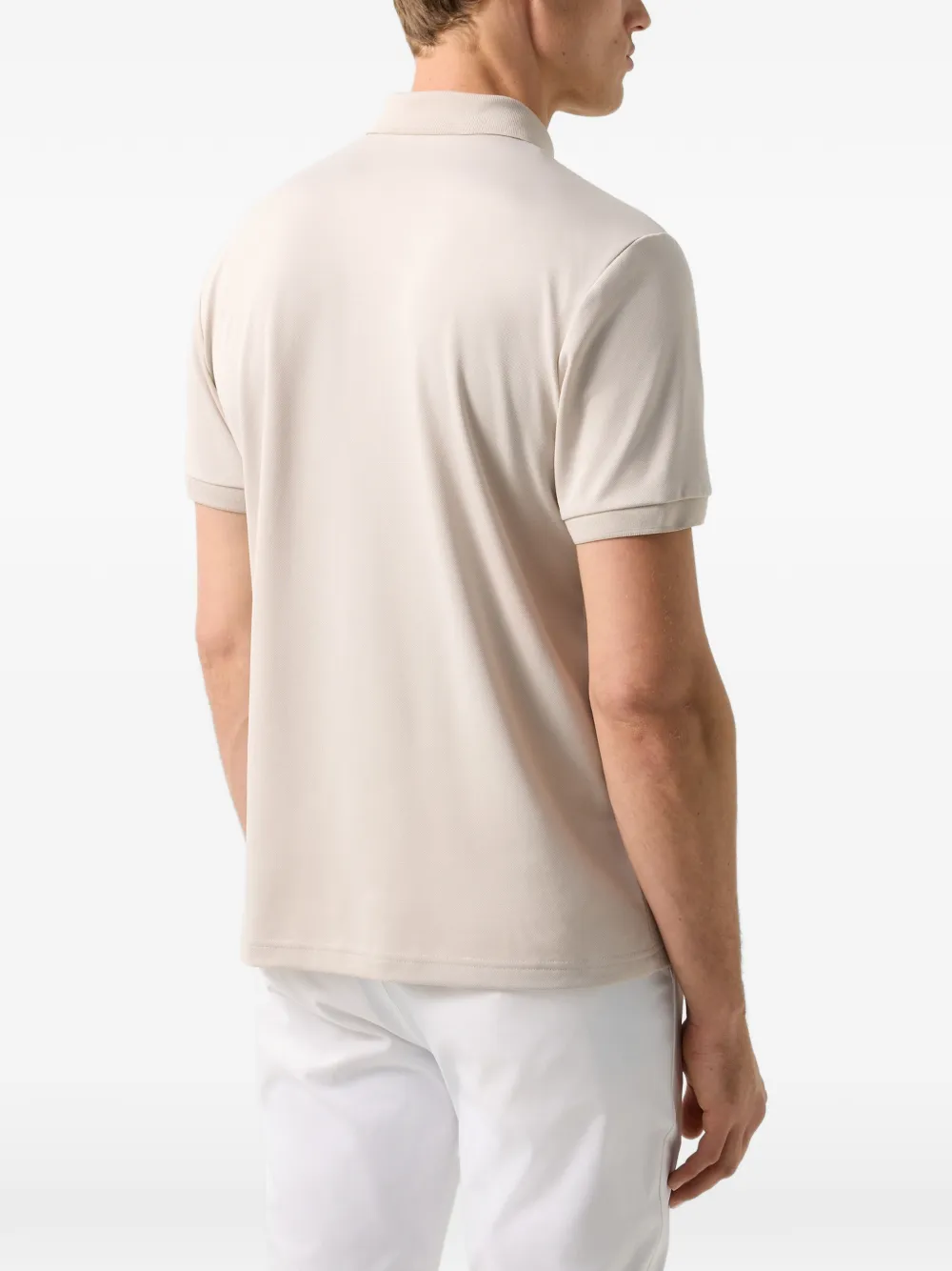 BOGNER Daniel logo-print polo shirt Beige