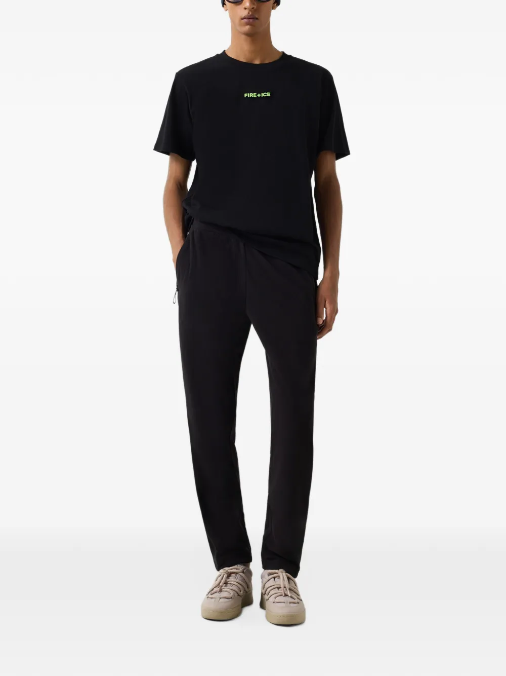 BOGNER FIRE+ICE Broder fleece track pants Zwart