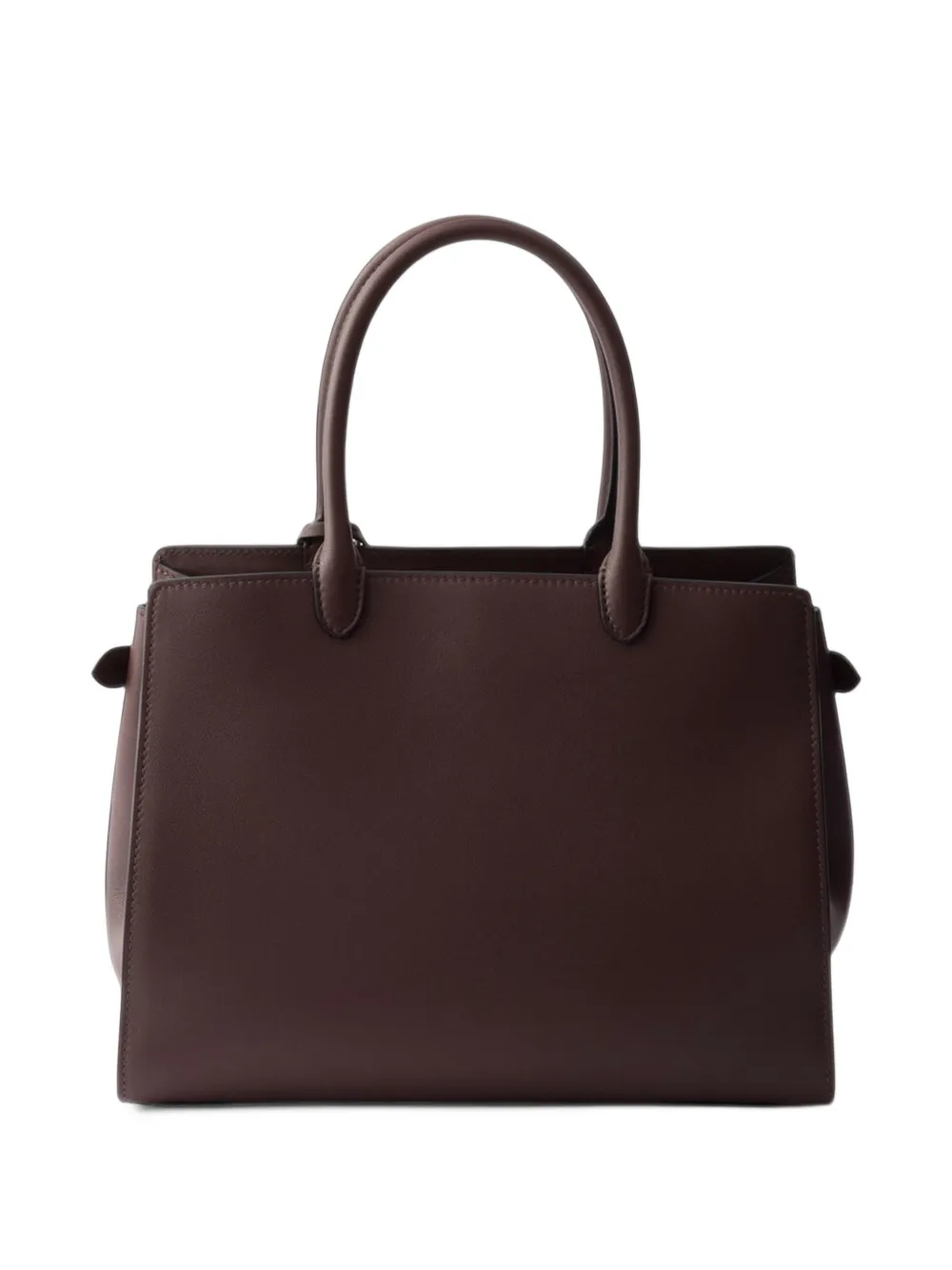 Prada Prelude large leather handbag Bruin
