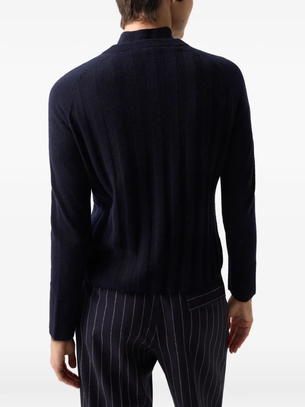 BOGNER Tanja ribbed cardigan Blauw