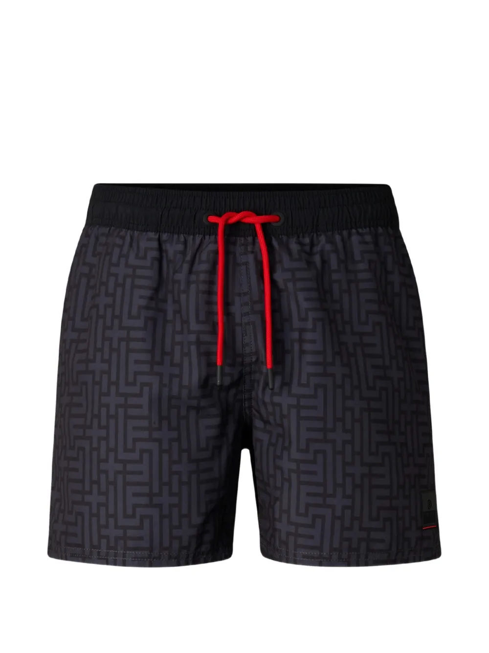 BOGNER FIRE+ICE short de bain Nelson à logo imprimé - Noir BOGNER FIRE+ICE short de bain Nelson à logo imprimé - Noir