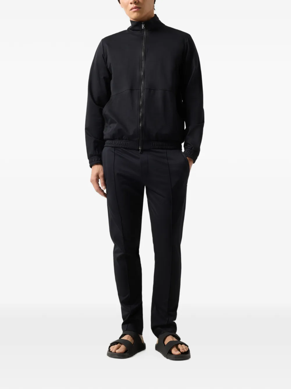 BOGNER Rupert high-neck lightweight jacket Zwart