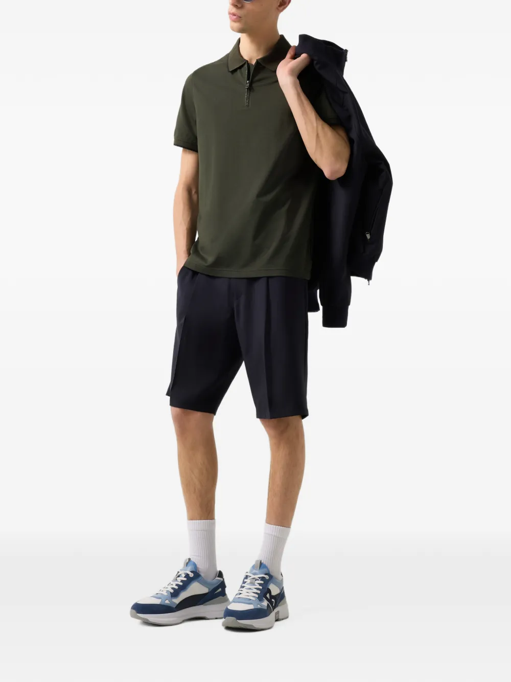BOGNER Timo piqué polo shirt Groen