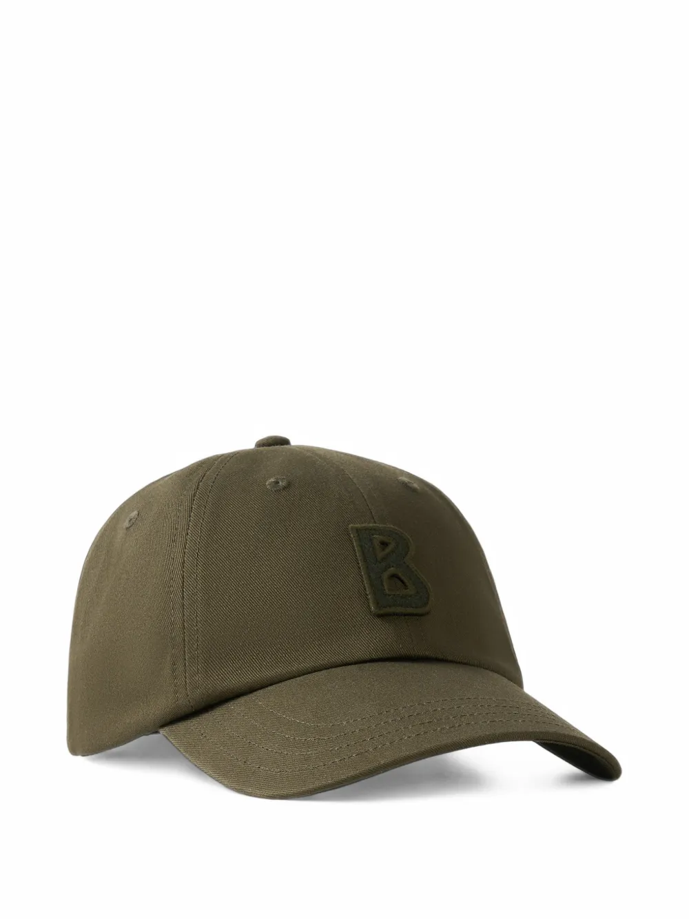 BOGNER logo-patch cap Groen