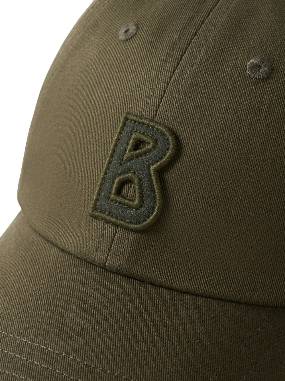 BOGNER logo-patch cap Groen