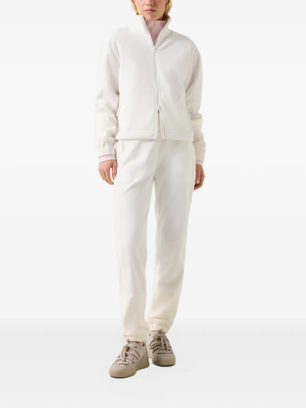 BOGNER FIRE+ICE Lima Jogginghose mit Logo-Patch - Weiß