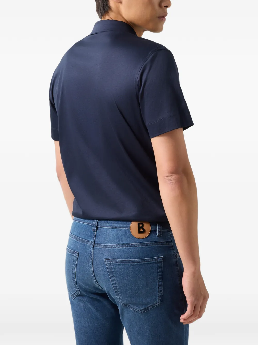 BOGNER Tayden short-sleeve polo shirt Blauw