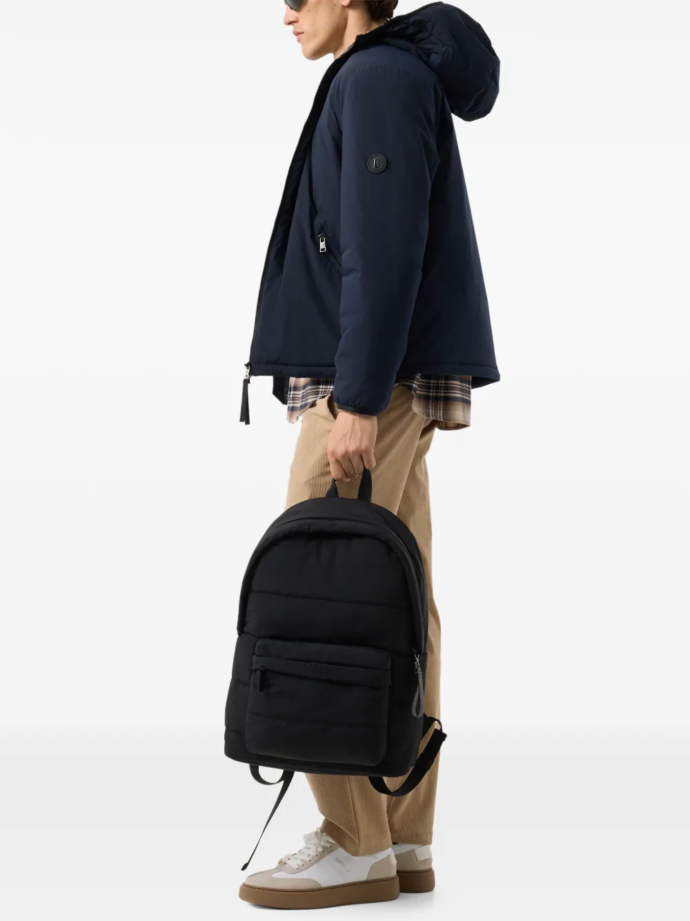 BOGNER Clio hooded padded jacket Blauw