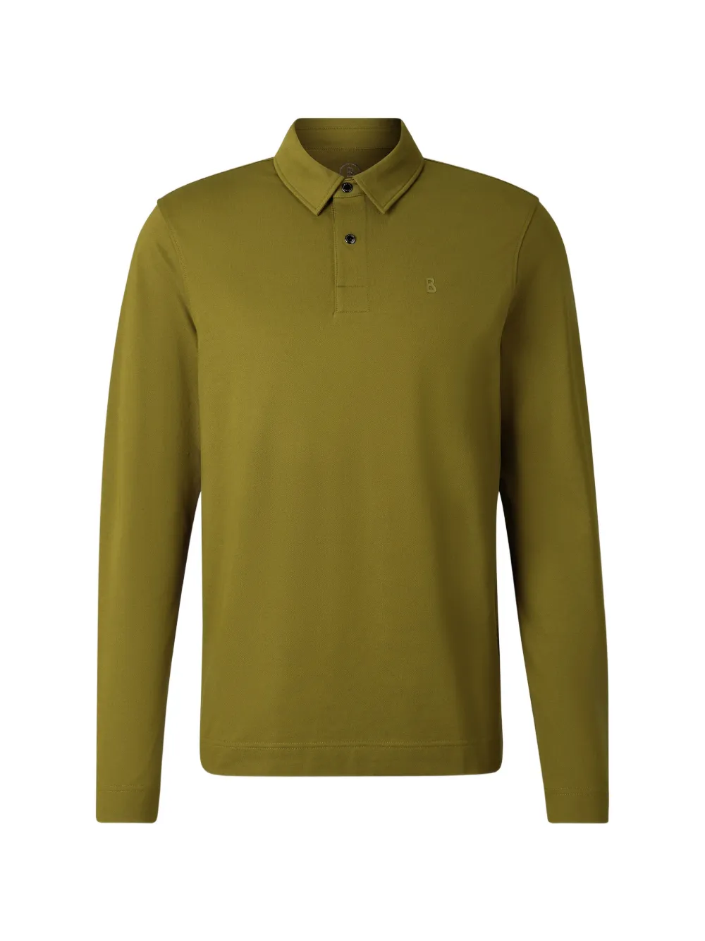 BOGNER Timon long-sleeve polo shirt Groen
