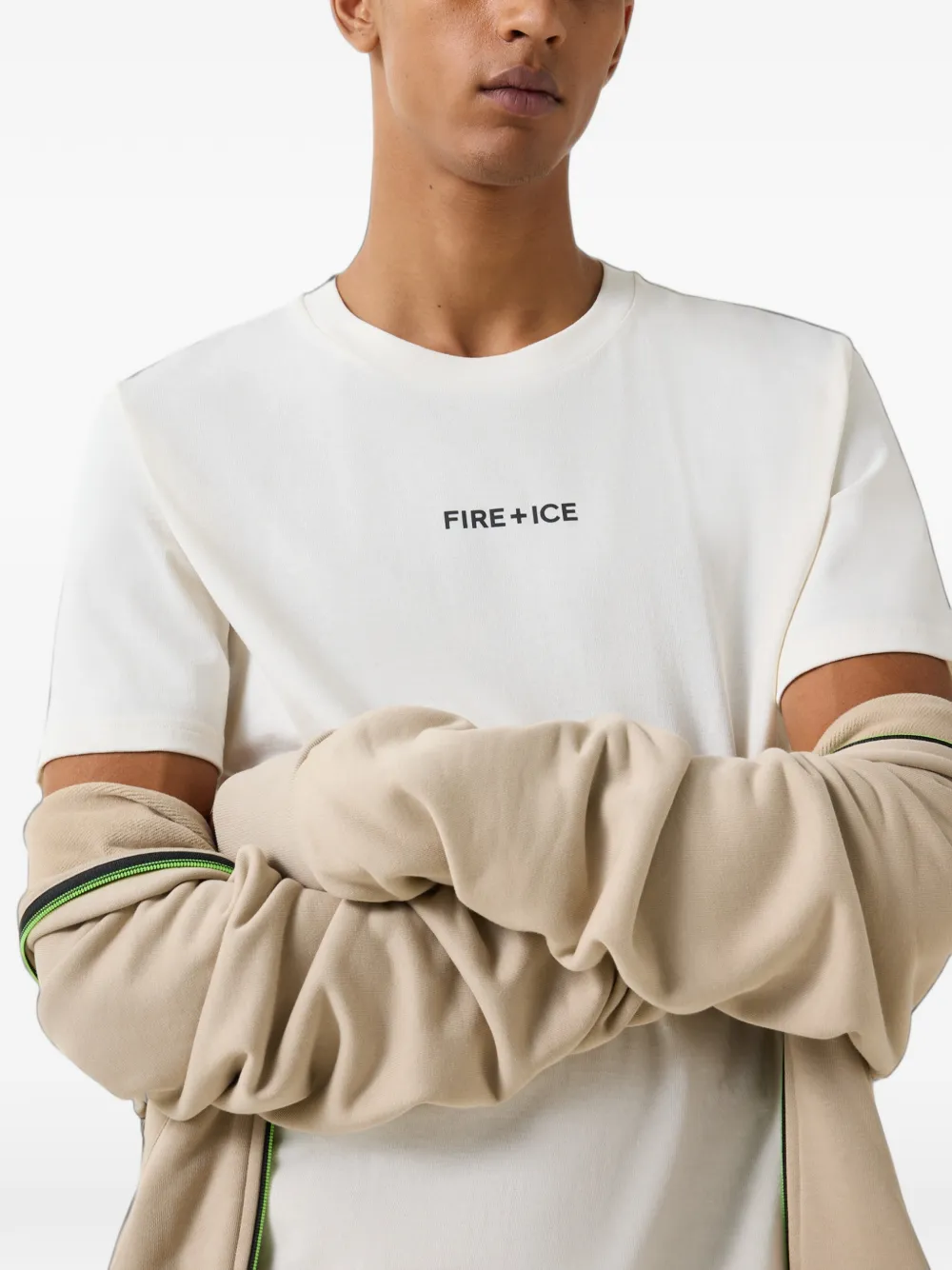 BOGNER FIRE+ICE Mick cotton T-shirt Wit