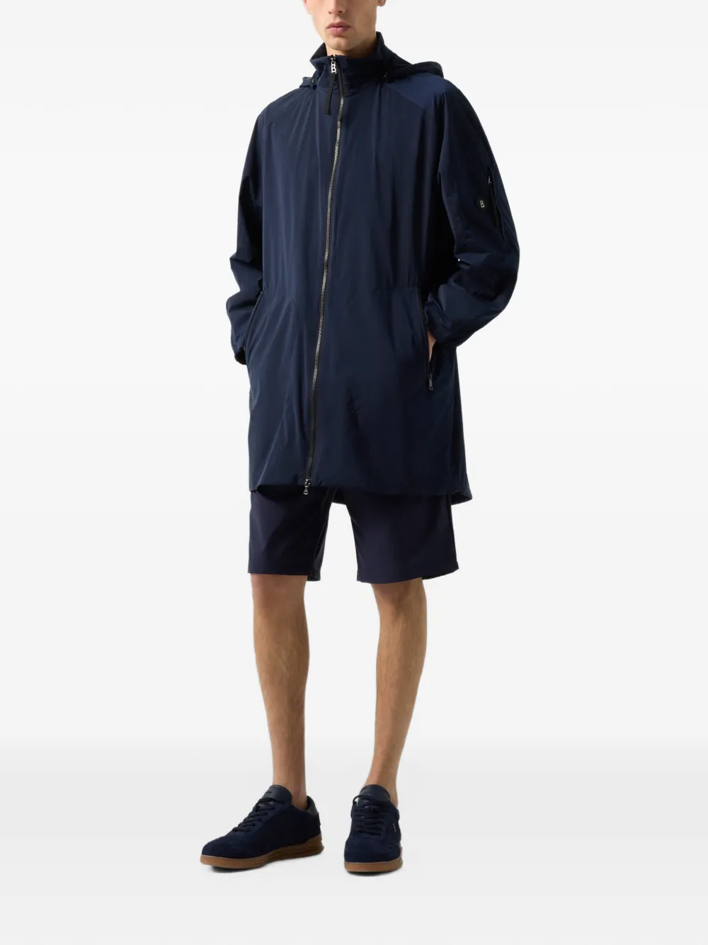 BOGNER Jalen drawstring parka Blauw