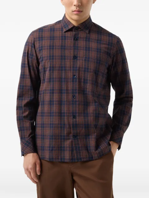 BOGNER Hardy check-print shirt