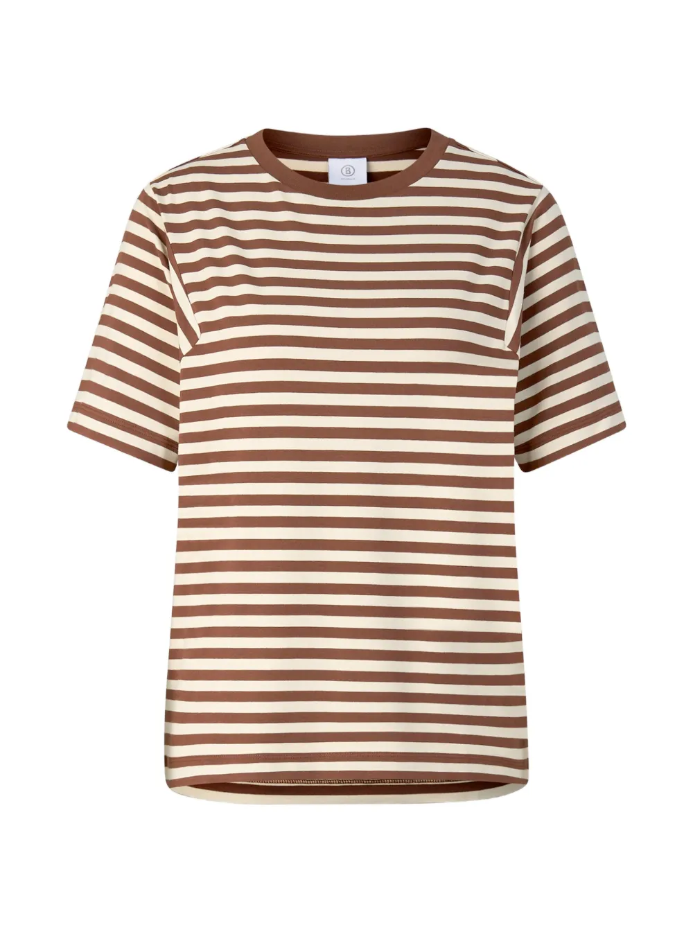 BOGNER Raya striped T-shirt Bruin