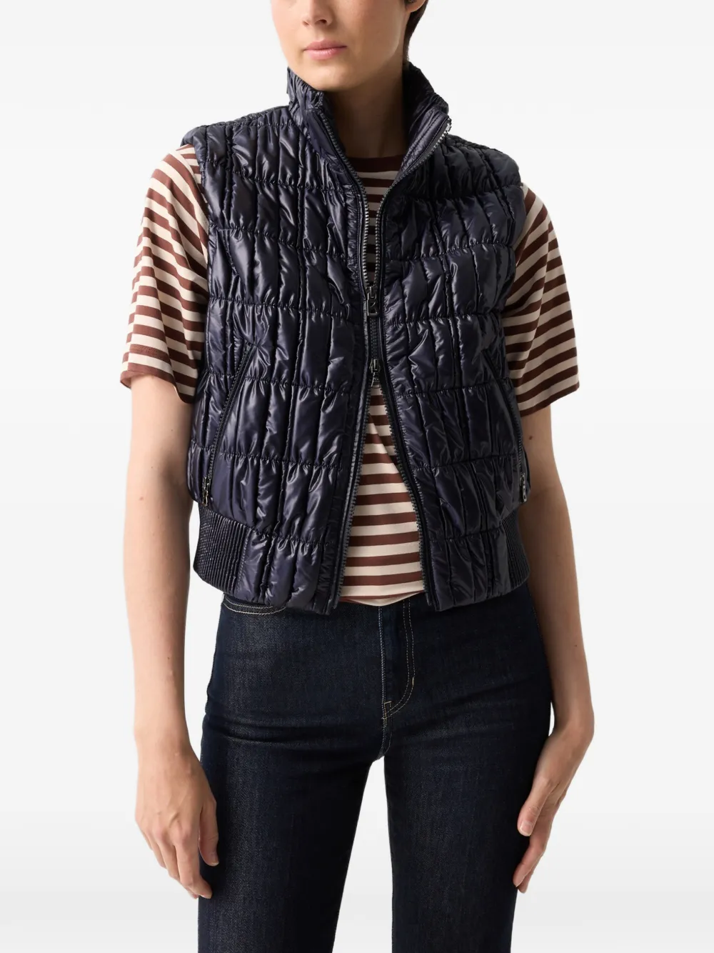 BOGNER Sally quilted gilet Blauw