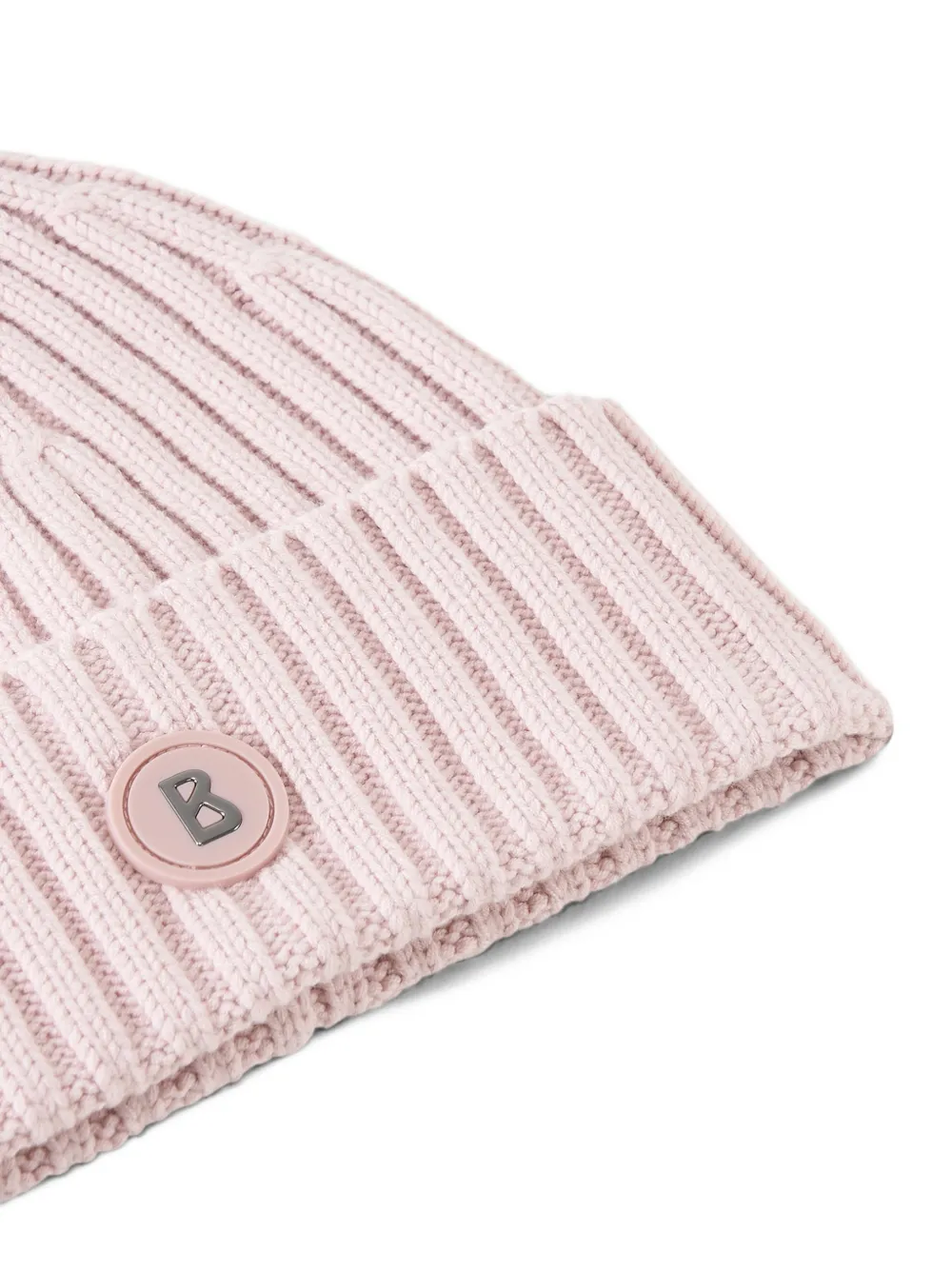 BOGNER Bony logo-patch beanie hat Roze