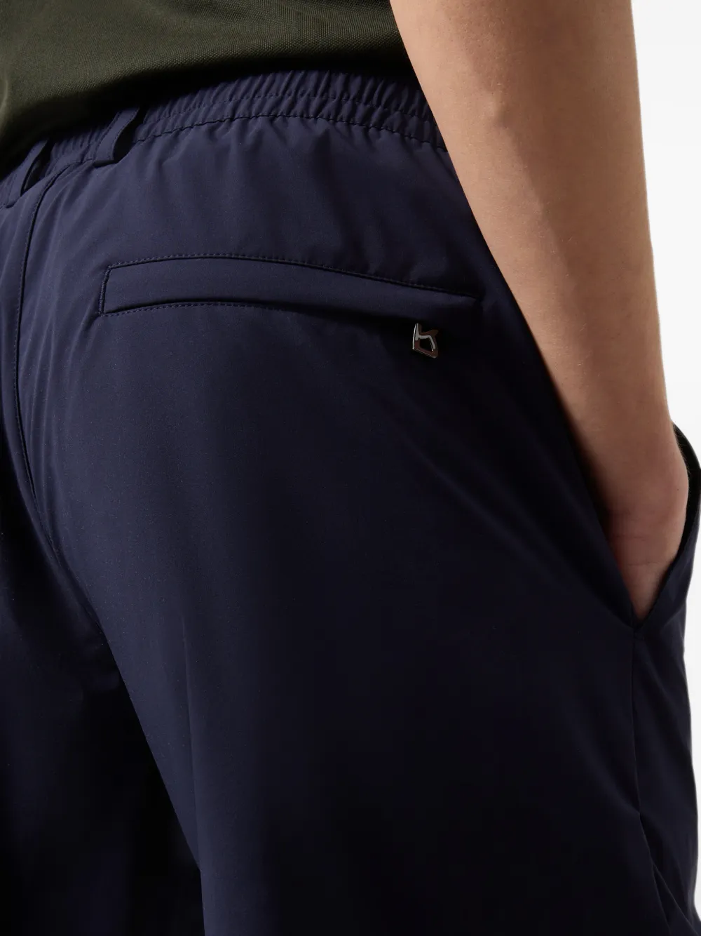 BOGNER Marc stretch-design shorts Blauw