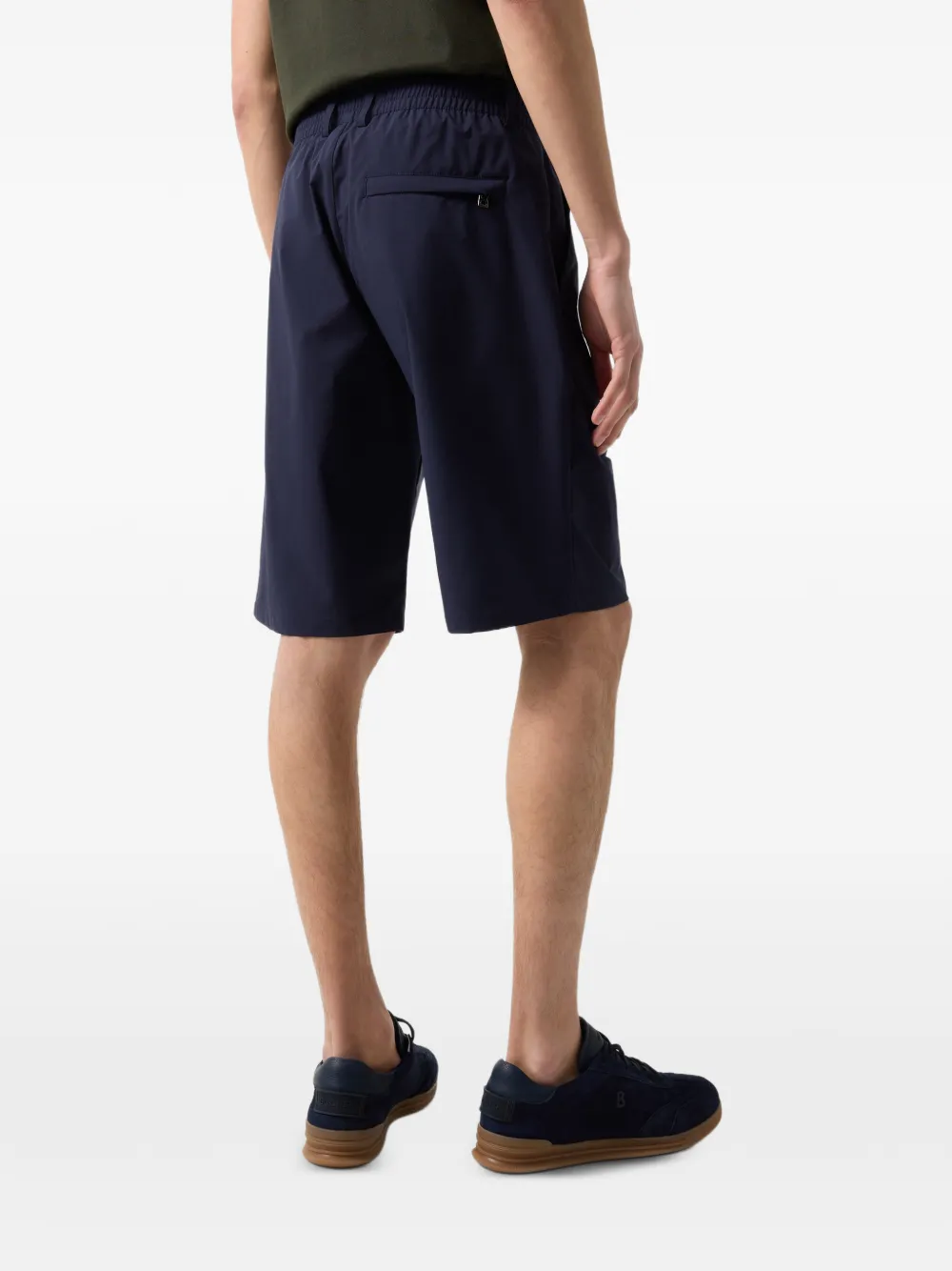 BOGNER Marc stretch-design shorts Blauw