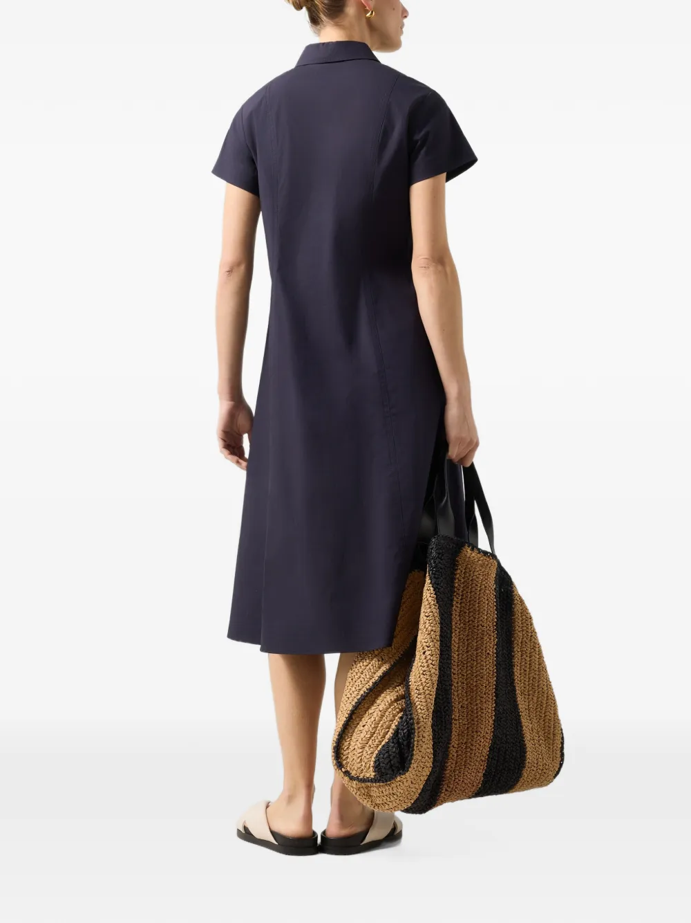 BOGNER Alison poplin shirt dress Blauw