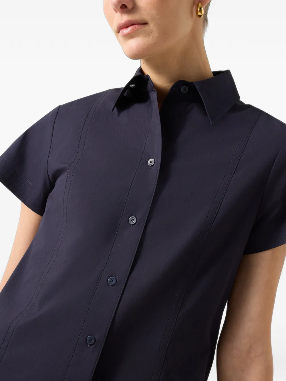 BOGNER Alison poplin shirt dress Blauw