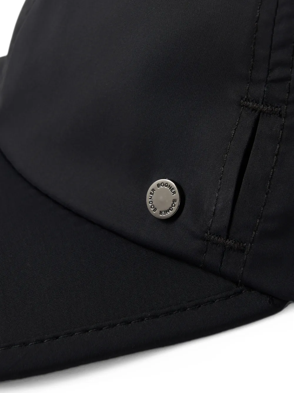 BOGNER Lee foldable panelled cap Zwart
