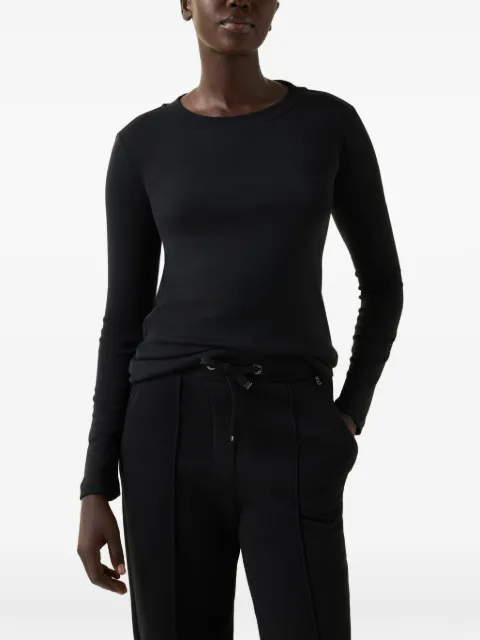 BOGNER Nikini logo-stitch long-sleeved T-shirt